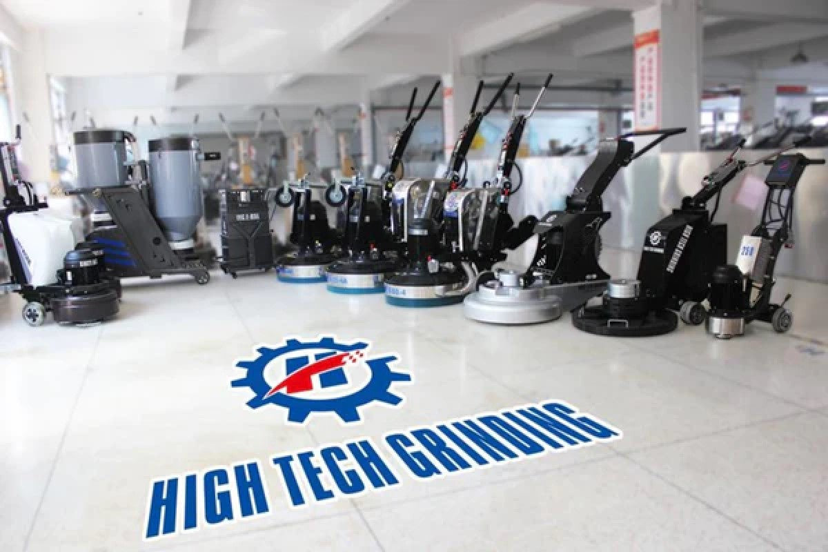 high tech grinding show room