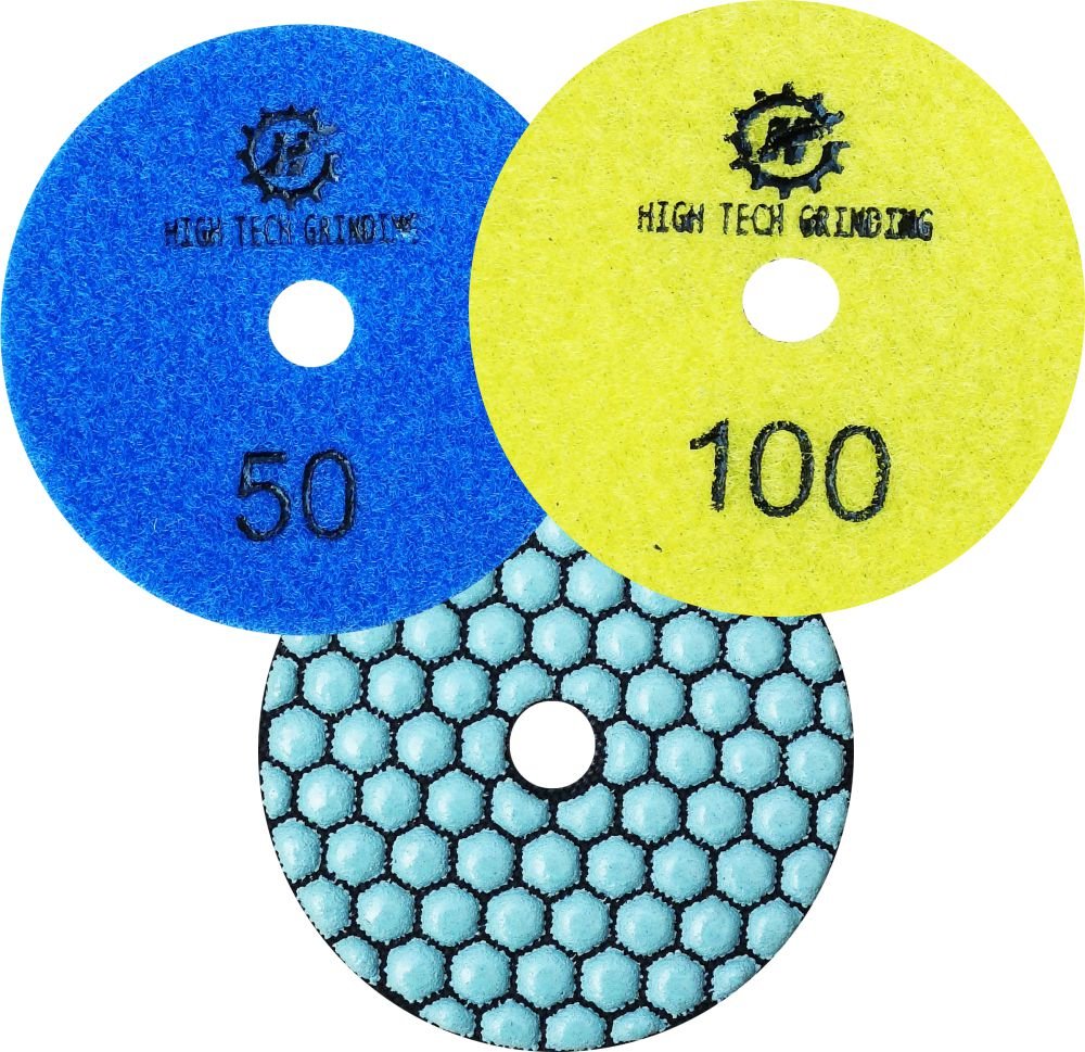 3" Granite Polishing Pad High Tech Grinding System Canada