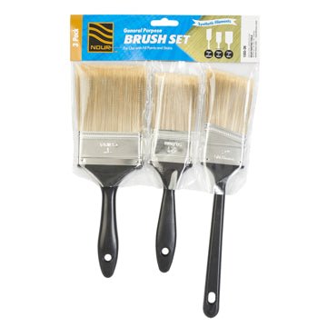 3 PCS GENERAL PURPOSE BRUSH SET Yeg Epoxy supplies