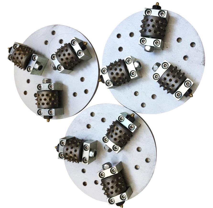 Diamond Rotary Roller Bush Hammer High Tech Grinding System Canada
