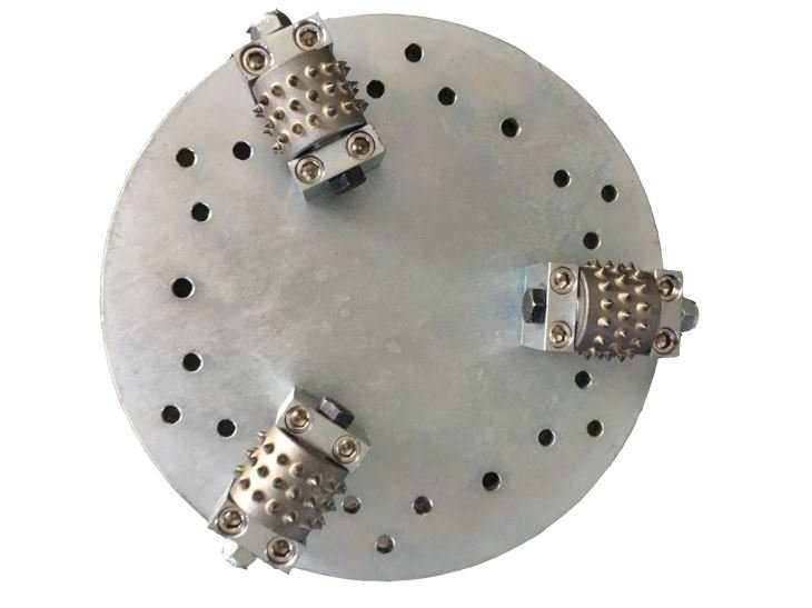 Diamond Rotary Roller Bush Hammer High Tech Grinding System Canada