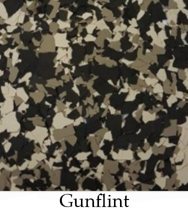Gunflint Flakes 1/4" Yeg Epoxy supplies