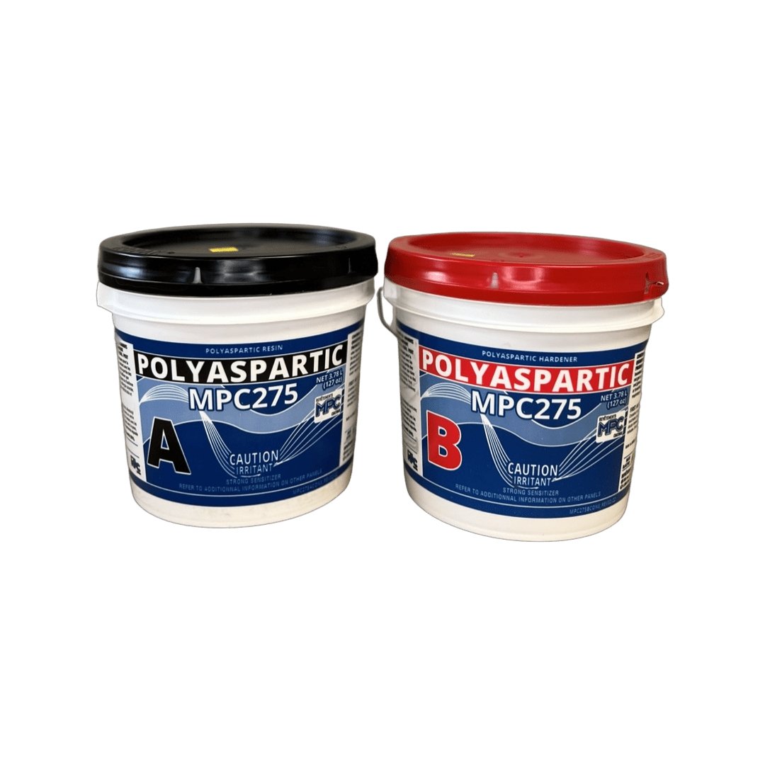 MPC 275 Polyaspartic Flakes Topcoat Yeg Epoxy supplies