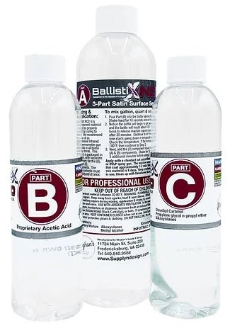 BallistiX NCO Satin Surface Sealer Pint Kit Yeg Epoxy supplies