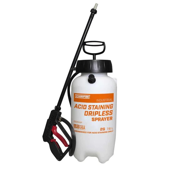 Chapin 22251XP: Industrial Dripless Acid Staining & Acid Cleaning Tank Sprayer Chapin